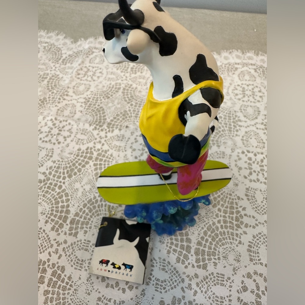 Cow Parade Cowabunga Cow NIB - Picture 3 of 6